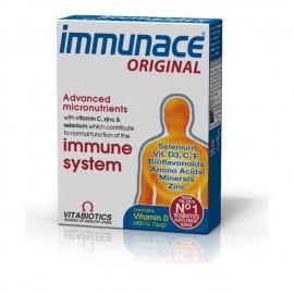 Vitabiotics Immunace Original, Ολοκληρωμένο Συμπλήρωμα Ενίσχυσης του Ανοσοποιητικού 30Tabs