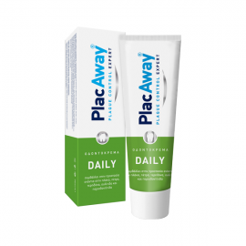 PlacAway Daily Care, Οδοντόκρεμα Καθημερινής χρήσης με ήπια γεύση δυόσμου  75ml