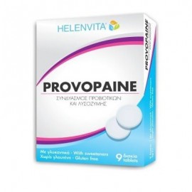 Helenvita Provopaine, Συμπλήρωμα Διατροφής συνδυασμός Προβιοτικών και Λυσοζύμης 9δίσκια