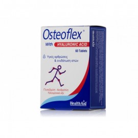 Health Aid Osteoflex with Hyaluronic Acid, Συμπλήρωμα Διατροφής με Ισχυρή Φόρμουλα για Υγιής Αρθρώσεις & Ενυδάτωση των Ιστών, 60 tabs
