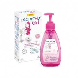 Lactacyd Girl, Ήπιο Gel Καθαρισμού της ευαίσθητης περιοχής για κορίτσια από 3+ ετών, 200ml