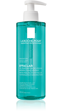 La Roche Posay Effaclar Micro-Peeling Purifying Gel, Aφρώδες Gel Καθαρισμού & Απολέπισης για Πρόσωπο & Σώμα 400ml