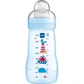 Mam Anti-Colic Bottle, Μπιμπερό κατά των κολικών για Βρέφη από 2 μηνών και Άνω  260ml : Γαλάζιο