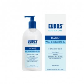EUBOS Liquid Washing Emulsion, Υγρό καθαρισμού για τον Kαθημερινό Kαθαρισμό και την Περιποίηση Προσώπου και Σώματος 200 ml