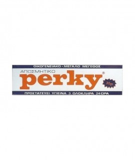 Perky Cream, Αποσμητική Κρέμα Σώματος που Προστατεύει Αποτελεσματικά 3 Ολόκληρα 24ώρα 30gr