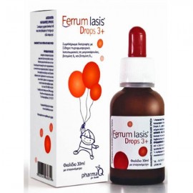 PharmaQ Ferrum Iasis Oral Drops 3 Years+, Συμπλήρωμα Διατροφής Ιδανικό Για Την Αναπλήρωση Του Σιδήρου Στα Παιδιά 30ml