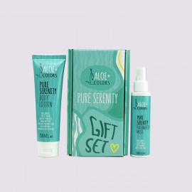 Aloe+Colors Gift Set Pure Serenity Hair & Body Mist 100ml & Pure Serenity Body Lotion 150ml