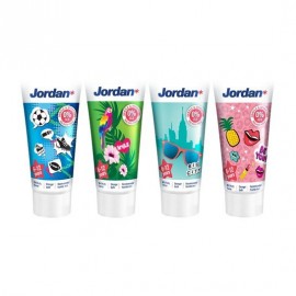 Jordan Junior Toothpaste, Παιδική Οδοντόκρεμα Για Παιδιά Από 6 έως 12 Ετών με Ευχάριστη Γεύση Φρούτων 50ml