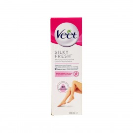Veet Silky Fresh Depilatory Cream For Normal Skin, Αποτριχωτική Κρέμα Πόδια & Σώμα για Κανονική Επιδερμίδα 100ml