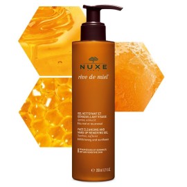 Nuxe Reve de Miel - Face and Body Ultra-Rich Cleansing Gel, Αφρόλουτρο Καθαρισμού για πρόσωπο και σώμα 400ml