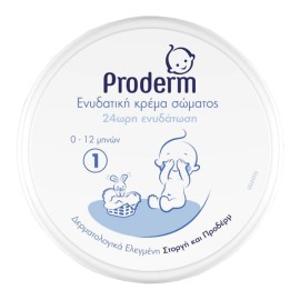 Proderm Moisturizing Cream No1 Specially Designed for Babies 0-12m, Ενυδατική Κρέμα για Βρέφη 200ml