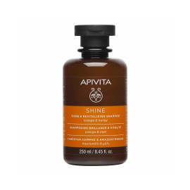 Apivita Shine & Revitalizing Orange Honey Σαμπουάν για Λάμψη για Όλους τους Τύπους Μαλλιών 250ml