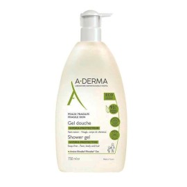 A-Derma Hydra Protective Shower Gel,Καθαριστικό Σώματος, Μαλλιών & Προσώπου για Ευαίσθητες Επιδερμίδες, ( Ιδανικό για Όλη την Οικογένεια) 750ml