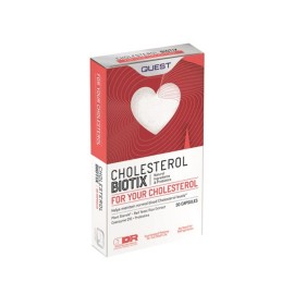 Quest Cholesterol Biotix, Συμπλήρωμα Διατροφής για την Μείωση της Χοληστερίνης 30 caps