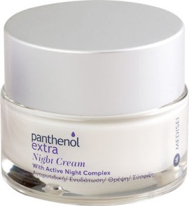 Medisei Panthenol Extra Night Cream, Αντιρυτιδική/Ενυδάτωση/Θρέψη/Σύσφιξη 50ml