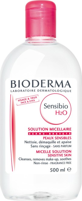 Bioderma Sensibio H2O Your Skin Deserves Respect, Εξαιρετικά Ήπιο Νερό Καθαρισμού Προσώπου & Ματιών Ιδανικό για Ευαίσθητες Επιδερμίδες 500ml