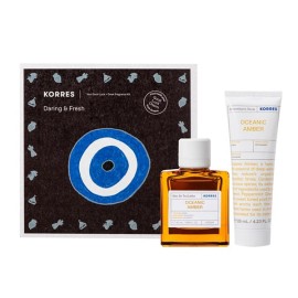 Korres Promo Daring & Fresh Oceanic Amber Ανδρικό Άρωμα EDT, 50ml, Aftershave Balm, 125ml & Δώρο Βραχιόλι Καλής Τύχης, 1σετ