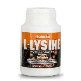 Health Aid, L–Lysine, Συμπλήρωμα Διατροφής Λυσίνης Για Την Παραγωγή Πρωτεϊνών 60 Ταμπλέτες