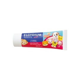 Elgydium Kids Red Berries Fluoride , Παιδική Οδοντόπαστα για Παιδιά 3 Έως 6 Ετών Με Γεύση Κόκκινων Φρούτων 50ml