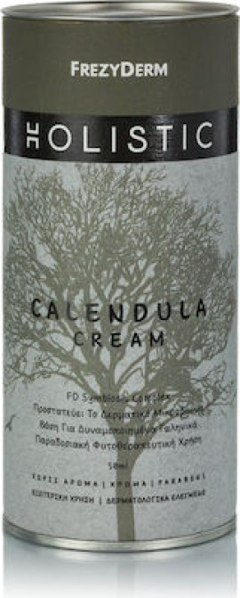 Frezyderm Holistic Calendula Cream, Ανακουφίζει Ενυδατώνει, Καταπραΰνει 50ml