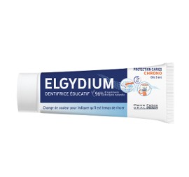 Elgydium  Timer Toothpaste, Εκπαιδευτική Οδοντόκρεμα με Γεύση Φρούτων για Προστασία από Τερηδόνα 50ml