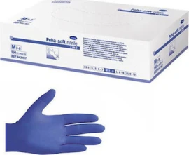 Hartmann Peha-soft Nitrile Fino Powder Free Gloves Μπλε Large 150τμχ