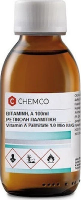Chemco Βιταμίνη Α Ρετινόλη Παλμιτική 100ml