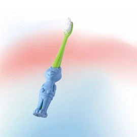 Elgydium Baby Toothbrush Souple Soft, Οδοντόβουρτσα βρεφική μαλακή  από 0 ως 2 ετών, 1 τμχ : Blue (Γαλάζιο)