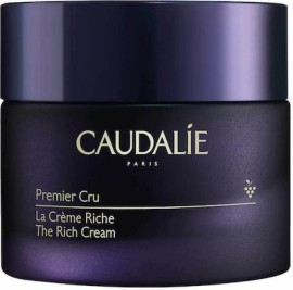 Caudalie Premier Cru The Rich Cream Anti-Age Global, Αντιγηραντική Κρέμα Πλούσιας Υφής για Ξηρές Επιδερμίδες 50ml