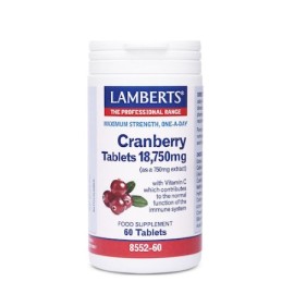 Lamberts Cranberry Tablets 18,750mg για τη Διατήρηση ενός Υγιούς Ουροποιητικού Συστήματος 60tabs