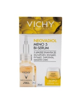Vichy Promo Neovadiol Meno 5 Bi-Serum, 30ml & Δώρο Neovadiol Day Cream, Κρέμα Θρέψης Ημέρας 15ml
