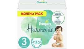 Pampers Harmonie Monthly Pack No3 (6-10kg) 180 πάνες