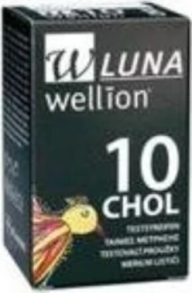 Wellion Luna CHOL , Ταινίες Μέτρησης Χοληστερίνης 10 Ταινίες