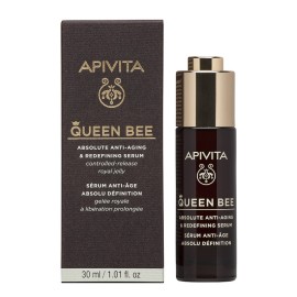Apivita Queen Bee, Oρός Απόλυτης Αντιγήρανσης & Ανόρθωσης περιγράμματος με βασιλικό πολτό (Νέα Συσκευασία) 30ml