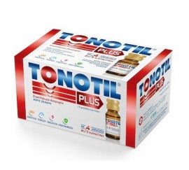 Tonotil Plus, Nέο Συμπλήρωμα Διατροφής με 4 Αμινοξέα B12 & Καρνιτίνη 15 vials x 10ml