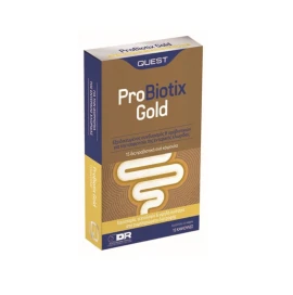 Quest Probiotix Gold, Συμπλήρωμα Διατροφής για την Καλή Λειτουργία του Εντέρου 15caps