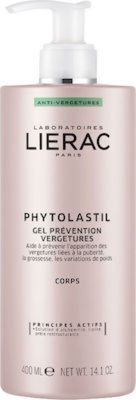 Lierac Phytolastil Gel Prevention Vergetures, Τζελ Πρόληψης Ραγάδων 400ml