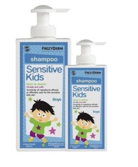 Frezyderm Sensitive Kids Shampoo for Boys, Παιδικό Σαμπουάν για Αγόρια 200ml & Δώρο Σαπουάν με Επιπλέον 100ml