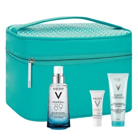 Vichy Promo Mineral 89 Booster 50ml & Δώρο Purete Thermale Creme Moussante 50ml & Capital Soleil UV- Age Daily Spf50+, 3ml & Νεσεσέρ