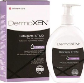 Dermoxen Lenitivo Detergente Gel de Toilette Intimo,Υγρό καθαριστικό για την ευαίσθητη περιοχή (ηλικία 50+ ετών) 200ml