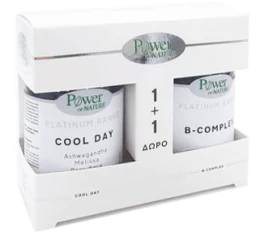 Power Health Set Platinum Range Cool Day για το Άγχος 30tabs & Δώρο B Complex 20tabs