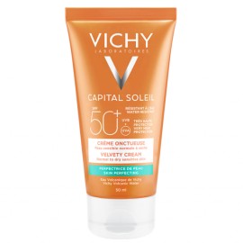 Vichy Capital Soleil Velvety Cream SPF50+ Face Sun Care,  Βελούδινη Υφή SPF50, 50ml