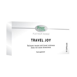 Power Health Travel Joy Food Supplement, Συμπλήρωμα Διατροφής που Ανακουφίζεί από την Ναυτία του Ταξιδιού 10κάψουλες