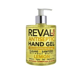 Intermed Reval Plus Lemon Antiseptic Hand Gel, Αντισηπτικό Τζελ με Άρωμα Λέμονι 500ml