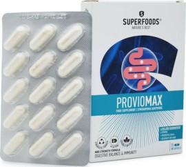 Superfoods Proviomax Συμπλήρωμα Διατροφής Προβιοτικών 15Caps