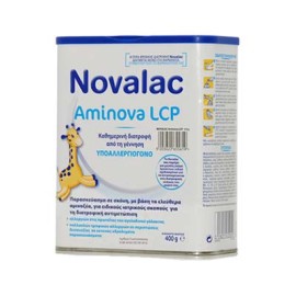 Novalac Aminova LCP 400gr - Υποαλλεργιογόνο παρασκεύασμα σε σκόνη
