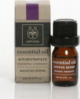Apivita Essential Oil Αιθέριο Έλαιο Juniper Berry 5ml