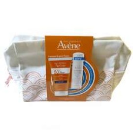 Avene Promo Fluide Fine Fluid Facial Sun Cream SPF50+ For Normal Combination Sensitive Skin, Αντιηλιακή Κρέμα Προσώπου για Κανονικό-Μικτό Δέρμα 50ml + Gift Avene Eau Thermale Thermal Water Spray, Ιαματικό Νερό 50ml
