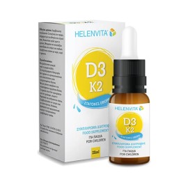 Helenvita D3 & K2 Drops Συμπλήρωμα Διατροφής για Βρέφη & Παιδιά, 20ml
