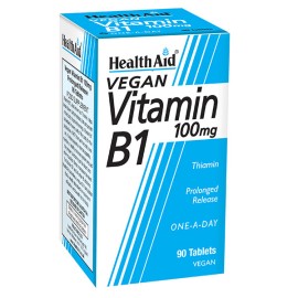 Health Aid Vitamin B1, 100mg 90 ταμπλέτες